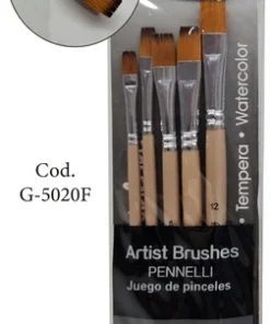 GIORGIONE set pincel x5 G-5020F