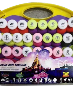 ASB VALIJA C/PERFORADORA C/FORMAS 55 unidades MODELOS SURTIDOS DISNEY x 18mm