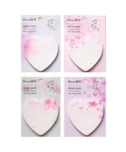 MULTIPAPER NOTA ADHESIVA 7X7 CORAZON 60H