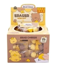 MULTIPAPER GOMAS DE BORRAR BEAR CHEESE X 36