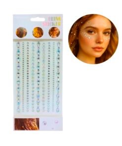 Sticker gemas Strass tornasoladas formas varias 28672/28673/28674/28675/28676