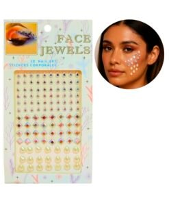 Sticker brillos Strass perladas/tornasol forma varias 28682