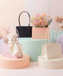 Bolsa de regalo color pastel c/manija rígida 29723