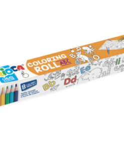 CARIOCA Colorin roll ABC  + 8 lapices de colores