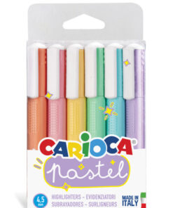 CARIOCA Resaltador pastel caja x 6 COD: 43033