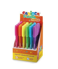 CARIOCA Boligrafo Fiorella neon x 30