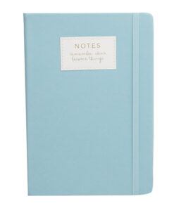 CUADERNO TALBOT PU 14x21 PASTEL TURQUESA 96hjs RAY