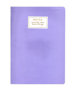 CUADERNO TALBOT PAPEL 17x25 PASTEL LILA 40hjs RAY
