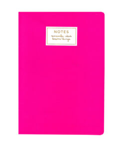 CUADERNO TALBOT PAPEL 17x25 FUCSIA 40hjs LISO