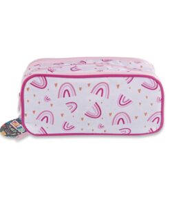 CANOPLA TALBOT THREE ZIPPER PINK RAINBOW