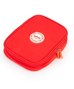 CANOPLA TALBOT JUMBO POUCH LISA ROJO 1 CIERRE