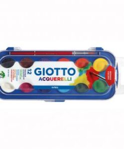 GIOTTO ACUARELA *12 + PINCEL