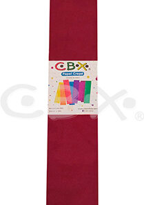 CBX Papel crep 2.0*0.50  Bordo