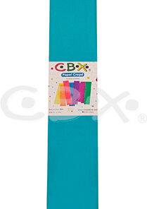CBX Papel crep 2.0*0.50Turquesa pastel