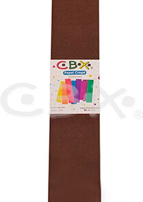 CBX Papel crep 2.0*0.50Marron oscuro