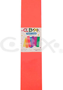 CBX Papel crep 2.0*0.50Naranja fluo
