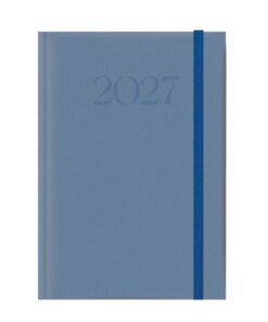 TALBOT AGENDA 2027 DIARIA 14x20 BIELLA AZUL C/ELAST. AZUL OSCURO 8562