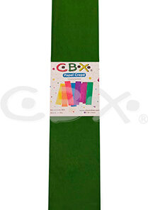 CBX Papel crep 2.0*0.50Verde Musgo