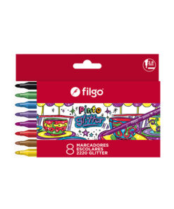 FILGO Marcador PINTO 2220 / Estuche 8 glitter