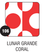 PEQUE PACK  CARTULINA BIFAZ  LUNAR GRANDE CORAL x 10 unid