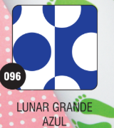 PEQUE PACK  CARTULINA BIFAZ  LUNAR GRANDE AZUL x 10 unid