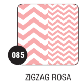 PEQUE PACK  CARTULINA BIFAZ  ZIGZAG  ROSA x 10 unid