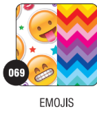 PEQUE PACK  CARTULINA BIFAZ  EMOJIS x 10 unid