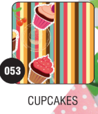 PEQUE PACK  CARTULINA BIFAZ  CUPCAKES x 10 unid