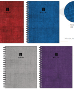 Rozini Cuaderno 16 x 21 rayado Modena