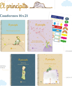 Rozini  El Principito Cuaderno 16x21 Rayado T/D