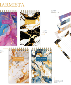 Rozini  Libretas T/D Marmista Rayadas