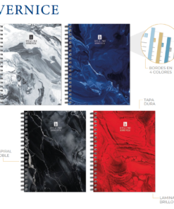 Rozini Cuaderno 16 x 21 Tapa Dura Rayado VERNICE