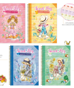 Rozini Cuaderno A4 tapa dura rayado espiralado c/stickers- Spring Times