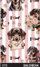 PEQUE PACK PAPEL DE REGALO 70*100CM *25UNID 70GRS PAPEL OBRA MOD: SALCHICHA