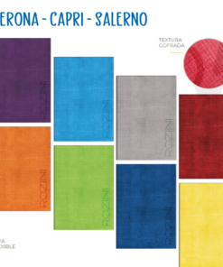 ROZINI Cuadernos A4 Tapa Flexible Abrochado Cuadriculado -Capri
