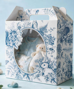 MEDORO CAJA MALETIN CON VENTANA BOTANICA 17*16*9.7 CMIBOT001 *25U