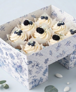 MEDORO CAJA DESAYUNO CON PATAS BOTANICA 27*18*8 CTPBOT01 *10U