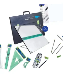 Tablero Dibujo Técnico Pizzini 50x60 cm Atril 6 Posiciones Set Completo