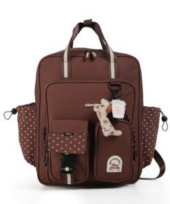 CHIMOLA MOCHILA MOKA 16" ESPALDA CHOCOLATE    FS150