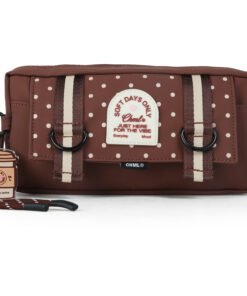 CHIMOLA CARTUCHERA  RTIPLE MOKA CHOCOLATE    FS173