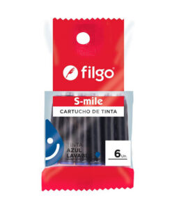 FILGO Escolar cartucho europeo / Flow pack 6 azul
