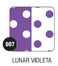 PEQUE PACK  CARTULINA BIFAZ LUNAR  VIOLETA x 10 unid