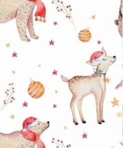 PEQUE PACK PAPEL DE REGALO 70*100CM *25UNID 70GRS PAPEL OBRA MOD:NAVIDAD  BLANCA