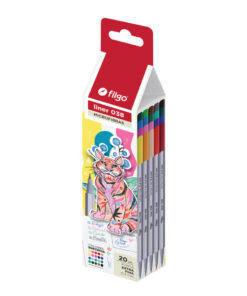 FILGO Microfibra LINER 038 0.4 / Estuche 20 surtido