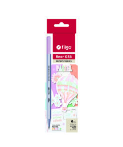 FILGO Microfibra LINER 038 0.4 / Estuche 6 pastel