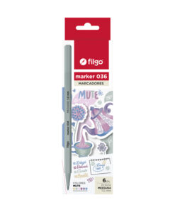 FILGO Marcador MARKER 036 / Estuche 6 mute