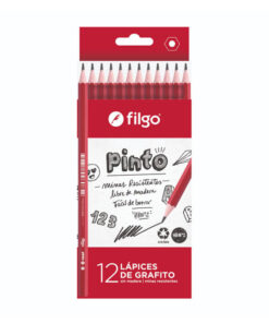 FILGO Lapiz grafito de resina PINTO HB / Caja 12