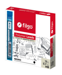 FILGO Minas grafito POLYMER leads 0.7 / Caja 12 hb