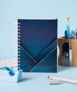 BE POSITIVO AGENDA A5 HOJA POR DIA AZUL COD2682