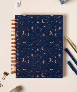 BE POSITIVO AGENDA A5 HOJA POR DIA CIELO DORADO BP2680